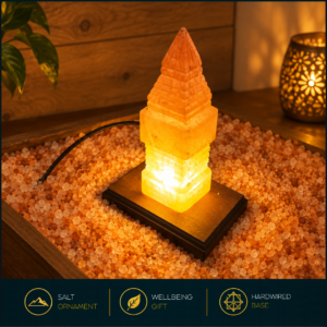 Big Ben 1 Foot Himalayan Salt Lamp - Image 1