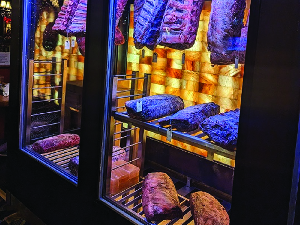 salt meat drying