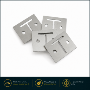 T-Bar Fixing Key for Himalayan Salt Wall | Mechanical Fixing System - Image 3